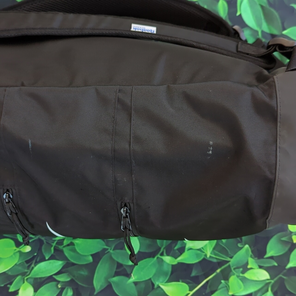 Black Reebok Backpack With Unique Tiered Zipper Pocket Design - Picture 11 of 15